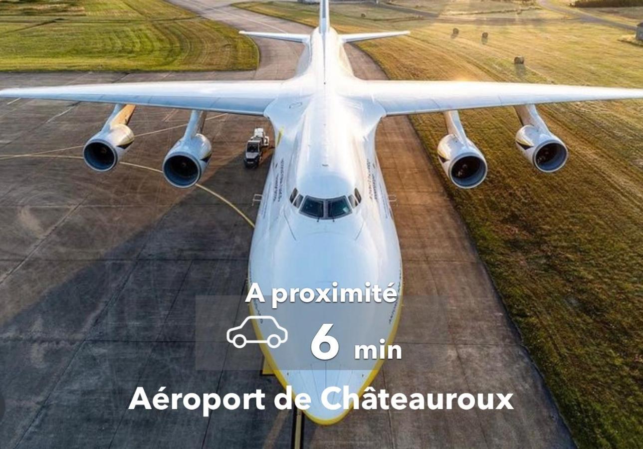 דירות Déols Le Terracotta ⸱ Stationnement Gratuit ⸱ Fibre מראה חיצוני תמונה
