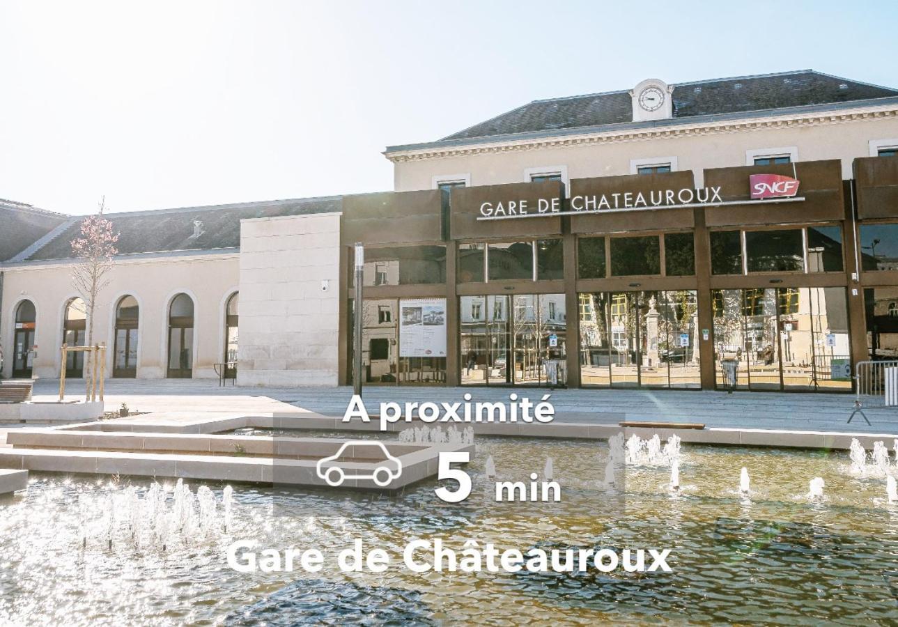 דירות Déols Le Terracotta ⸱ Stationnement Gratuit ⸱ Fibre מראה חיצוני תמונה